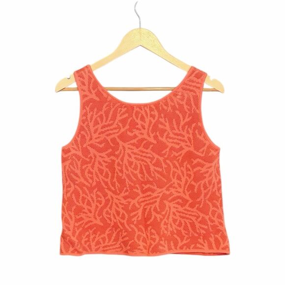 Escada by Margaretha Ley Knit Coral Tank Top Shell 42 - Picture 2 of 5